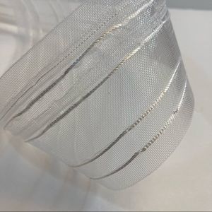 White Mesh Trim Wrights 2 3/4" 36yds Sewing Ribbon Apparel Crafts Thread